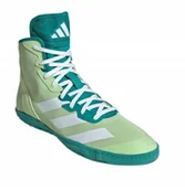 Kimona, stroje i obuwie - Męskie Buty ADIDAS ADIZERO WRESTLING JQ4991 – Zielony - miniaturka - grafika 1
