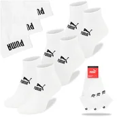 Skarpetki męskie - Puma Skarpety Zakostki Białe Bawełna 94710804 3 pary Rozmiar 43-46 - miniaturka - grafika 1