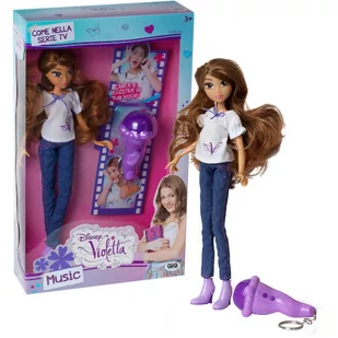 Violetta Lalka z mikrofonem - Lalki dla dziewczynek - miniaturka - grafika 1