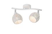 Lampy sufitowe - Lucide lucide tahar  reflektory sufitowe   9 cm  G9  biały, biały, 30  x  30  x  20 cm 46904/02/31 - miniaturka - grafika 1