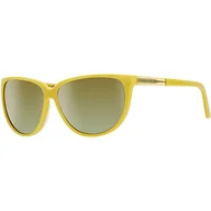 Okulary przeciwsłoneczne - Porsche Design Damskie okulary przeciwsłoneczne P8588, żółty - Żółty (żółty C) - m - miniaturka - grafika 1