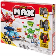 Klocki - ZURU MAX KLOCKI KONSTRUKCYJNE 3 FIGURKI 312 el. - miniaturka - grafika 1