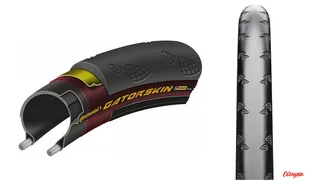 Opona Shimano CONTINENTAL GATORSKIN 700X25C CZARNA DRUT DURASKIN - Opony rowerowe - miniaturka - grafika 1
