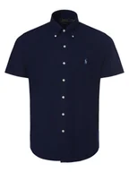 Koszule męskie - Polo Ralph Lauren Koszula męska Mężczyźni Regular Fit Bawełna niebieski jednolity button down, S - miniaturka - grafika 1
