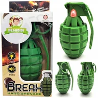 Klocki - GRANAT zabawka ŚWIATŁO i DŹWIĘKI szyszka OBRONNY F-1 żołnierz - miniaturka - grafika 1