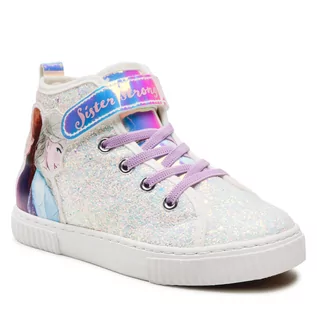 Buty dla dziewczynek - Sneakersy Frozen - CF2380-1DFR White - grafika 1