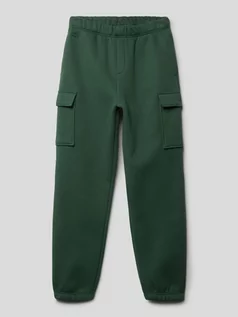 Spodnie i spodenki dla chłopców - Spodnie dresowe z wyhaftowanym logo - grafika 1