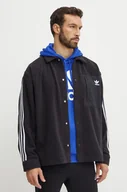 Koszule męskie - adidas Originals koszula męska kolor czarny relaxed IZ1834 - miniaturka - grafika 1