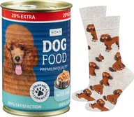 Skarpety termoaktywne - Soxo Kolorowe Męskie Damskie Skarpetki SOXO pudel w puszce 4045 - miniaturka - grafika 1