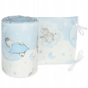 Ochraniacze do łóżeczka - OCHRANIACZ 180x30 DO ŁÓŻECZKA 120x60 SUPER JAKOŚĆ! - miniaturka - grafika 1