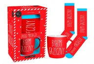 Kubki - Zestaw kubek skarpety BN-Byłem grzeczny - kubek - miniaturka - grafika 1