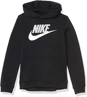 Bluzy dla chłopców - Nike Chłopięca bluza z kapturem Sportswear Club Fleece - miniaturka - grafika 1