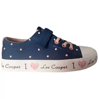 Buty dla dziewczynek - Buty Lee Cooper LCW-24-02-2161K niebieskie - grafika 1