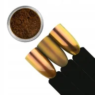 Ozdoby do paznokci - Allepaznokcie Pyłek do paznokci Mirror Copper Effect lustrzany efekt miedzi - miniaturka - grafika 1
