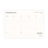 Planery - Tygodniowy Planner Z Cytatami W Wersji Z Check Listą – Maxi Original - miniaturka - grafika 1