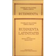 Pozostałe języki obce - Wydawnictwo Uniwersytetu Wrocławskiego Rudimenta Latinitatis. Część  I - II Stanisław Wilczyński, Teresa Zarych - miniaturka - grafika 1