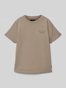 T-shirt z nadrukiem z napisem z tyłu model ‘CENTRAL’ - Koszulki dla chłopców - miniaturka - grafika 1