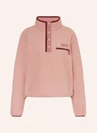 Koszulki i topy damskie - Columbia Swetry Typu Troyer Helvetia Ii pink - miniaturka - grafika 1