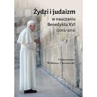Religia i religioznawstwo - żydzi i judaizm w nauczaniu benedykta xvi - miniaturka - grafika 1