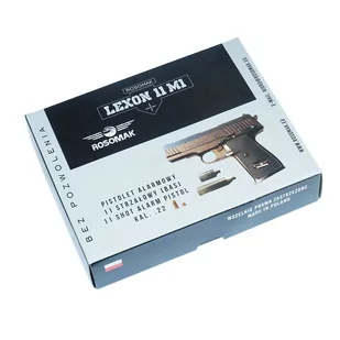 Rosomak - Pistolet hukowy mod. LEXON 11 M1 - 11-strzałowy - 6 mm Long / 6 mm Short - Czarny - Broń alarmowa - miniaturka - grafika 6