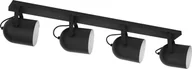 Lampy sufitowe - TK Lighting Spectra lampa sufitowa (spot) 4-punktowa czarna 2613 TK2613 - miniaturka - grafika 1