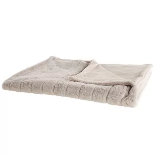 Shumee Koc 180 x 220 cm beżowy LABYAR 295450 - Koce Shumee Koc 180 x 220 cm beżowy LABYAR 295450 - Koce - miniaturka - grafika 1