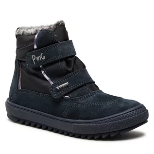 Buty dla dziewczynek - Kozaki Primigi GORE-TEX 4938311 M Navy/Blu Scuro - grafika 1