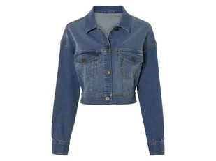 esmara® Kurtka jeansowa damska kurtka z biobawełną (Ciemnoniebieski, 40) - Kurtki damskie esmara® Kurtka jeansowa damska kurtka z biobawełną (Ciemnoniebieski, 40) - Kurtki damskie - miniaturka - grafika 1