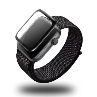 High Five Szkło ochronne dla zegarka Apple Watch 1, 2 i 3 - 3D Black Full Glue - Akcesoria do smartwatchy - miniaturka - grafika 1