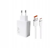 Ładowarki do telefonów - ORYGINALNA SZYBKA ŁADOWARKA SIECIOWA Z KABLEM XIAOMI 67W - miniaturka - grafika 1