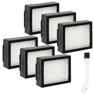 Filtry do odkurzaczy - Filters Replacement for iRobot Roomba E I & J Series i7 i7+/plus i3 i3+ i4 i4+ i5 i5+ i6 i6+ i8 i8+ E5 E6 E7 Vacuum Cleaner Parts, 6 Pack High Efficiency Filters + 1 Cleaning Brush - miniaturka - grafika 1