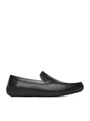 Mokasyny męskie - GINO ROSSI Mokasyny CEO-LUIGI-03 125AM Czarny - miniaturka - grafika 1