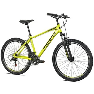 Rower górski MTB INDIANA X-Pulser 1.6 M19 26 cali męski Limonkowo-czarny - Rowery - miniaturka - grafika 1