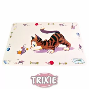 Trixie Podkładka Pod Miskę Kot - Pozostałe akcesoria dla kotów - miniaturka - grafika 1