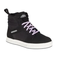 Buty motocyklowe - Trampki Motocyklowe Segura Santana Damskie Czarny/Fioletowy37 - miniaturka - grafika 1