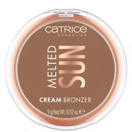 Bronzery i konturowanie twarzy - Catrice Melted Sun Cream Bronzer 030 9g - miniaturka - grafika 1