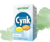 Witaminy i minerały - CYNK Sanbios 30 sztuk - miniaturka - grafika 1