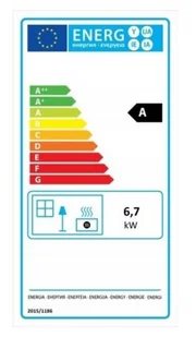 Piec żeliwny 6,7/9 kW (kolor: brąz) - spełnia anty-smogowy EkoProjekt 04482057 - Piece wolnostojące - miniaturka - grafika 7