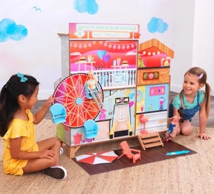 Domek dla lalek diabelski młyn Fun Beach House KidKraft - Domki dla lalek - miniaturka - grafika 1