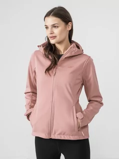 Kurtki damskie - Kurtka softshell wiatroodporna membrana 5000 damska - 4F - grafika 1