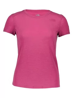 Koszulki sportowe damskie - The North Face Koszulka sportowa "Versitas" w kolorze różowym - grafika 1