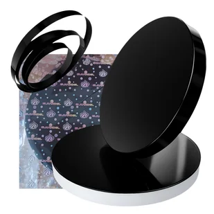Podkład pod tort styrodur 32 cm gruby okrągły czarny podkładka sztywny - Dodatki do ciast w proszku Podkład pod tort styrodur 32 cm gruby okrągły czarny podkładka sztywny - Dodatki do ciast w proszku - miniaturka - grafika 1