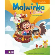 Baśnie, bajki, legendy - ZIELONA SOWA Lot po marzenia. Malwinka i Lusia. Tom 3 - Kasia Keller - miniaturka - grafika 1
