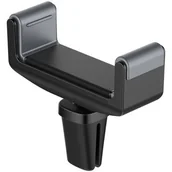 Uchwyty samochodowe do telefonów - Ldnio Uchwyt samochodowy zaciskowy do telefonu MG04 Czarny - miniaturka - grafika 1