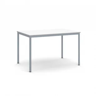 B2B Partner Stół do jadalni, blat biały 1200 x 800 mm, podstawa ciemnoszara 555753 - Stoły - miniaturka - grafika 2