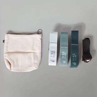 Taśmy elastyczne fitness Nyamba Toneband 3 sztuki (7, 10, 15 kg) - Gumy, taśmy, ekspandery - miniaturka - grafika 1