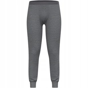 Legginsy termoaktywne męskie Odlo MERINO 200 szary S - Pozostała odzież narciarska - miniaturka - grafika 1