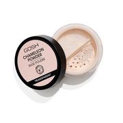 Pudry do twarzy - Gosh Puder sypki Chameleon 001 Transparent, 8g - miniaturka - grafika 1