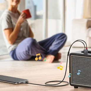 Ugreen kabel przewód audio dźwiękowy USB Typ C (męski) - 2RCA (męski) 1,5m szary (20193 CM451) - Kable USB - miniaturka - grafika 9