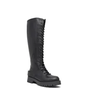 Botki damskie - Pinko Skórzane botki SAMBUCO - miniaturka - grafika 1